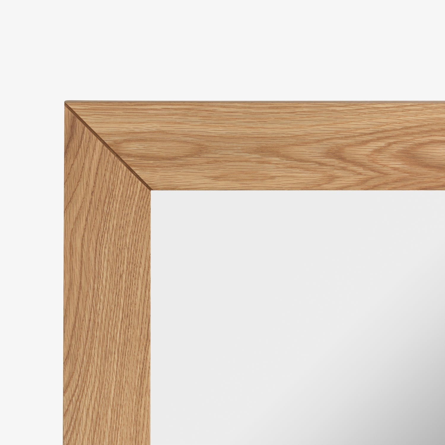 VITA | מראה מרובעת גדולה עם מסגרת פורניר אלון