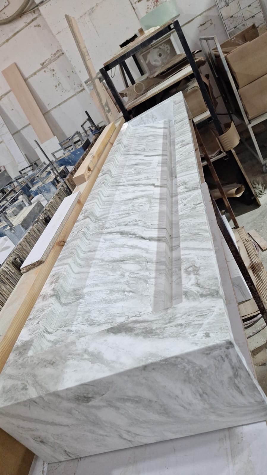 כיור שיש יצוק - דיאמנט